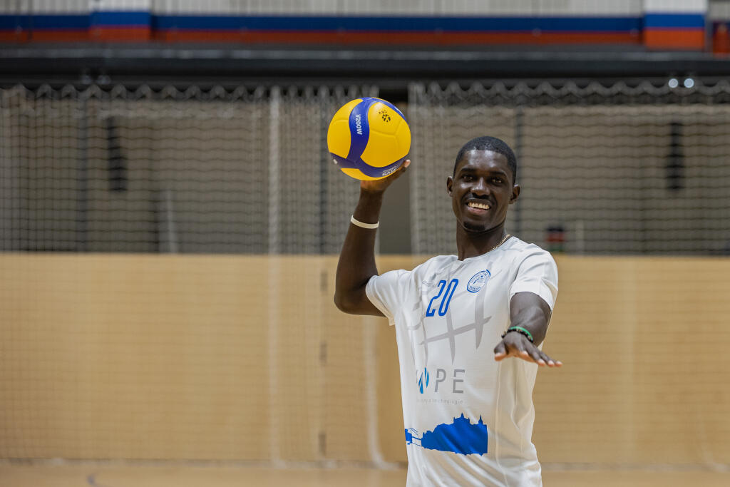 Daouda Yacoubou je novou posilou volejbalistov VKP Bratislava.
