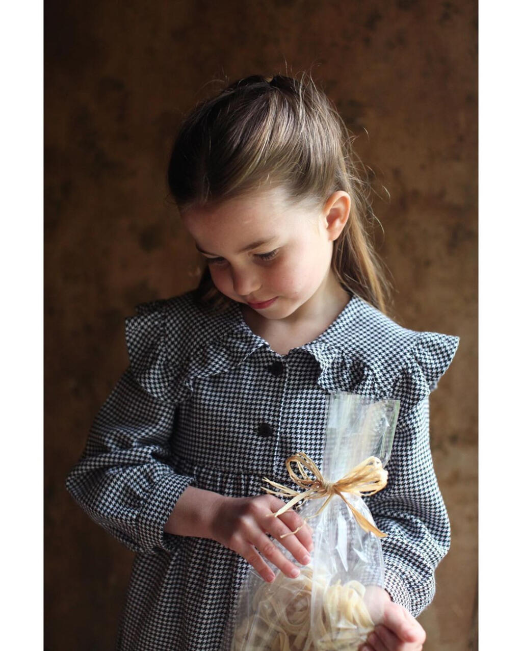 Princezná Charlotte, keď mala päť rôčkov.