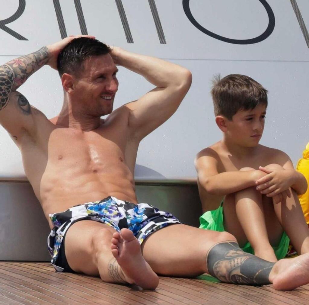 Lionel Messi so synom