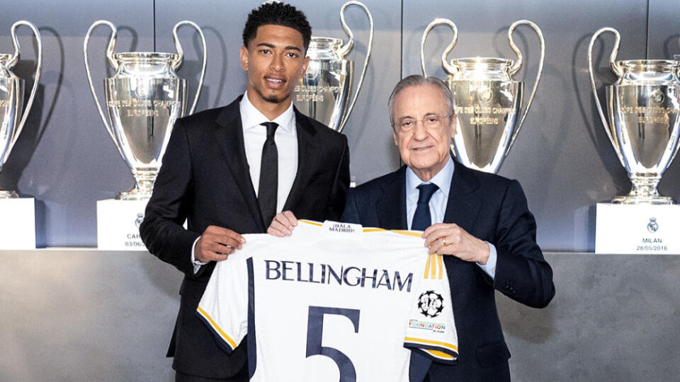 Real oficiálne predstavil Bellinghama, na drese bude nosiť číslo 5