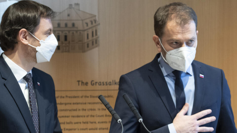 Prezidentka Zuzana Čaputová prijala demisiu predsedu vlády SR Igora Matoviča v Prezidentskom paláci