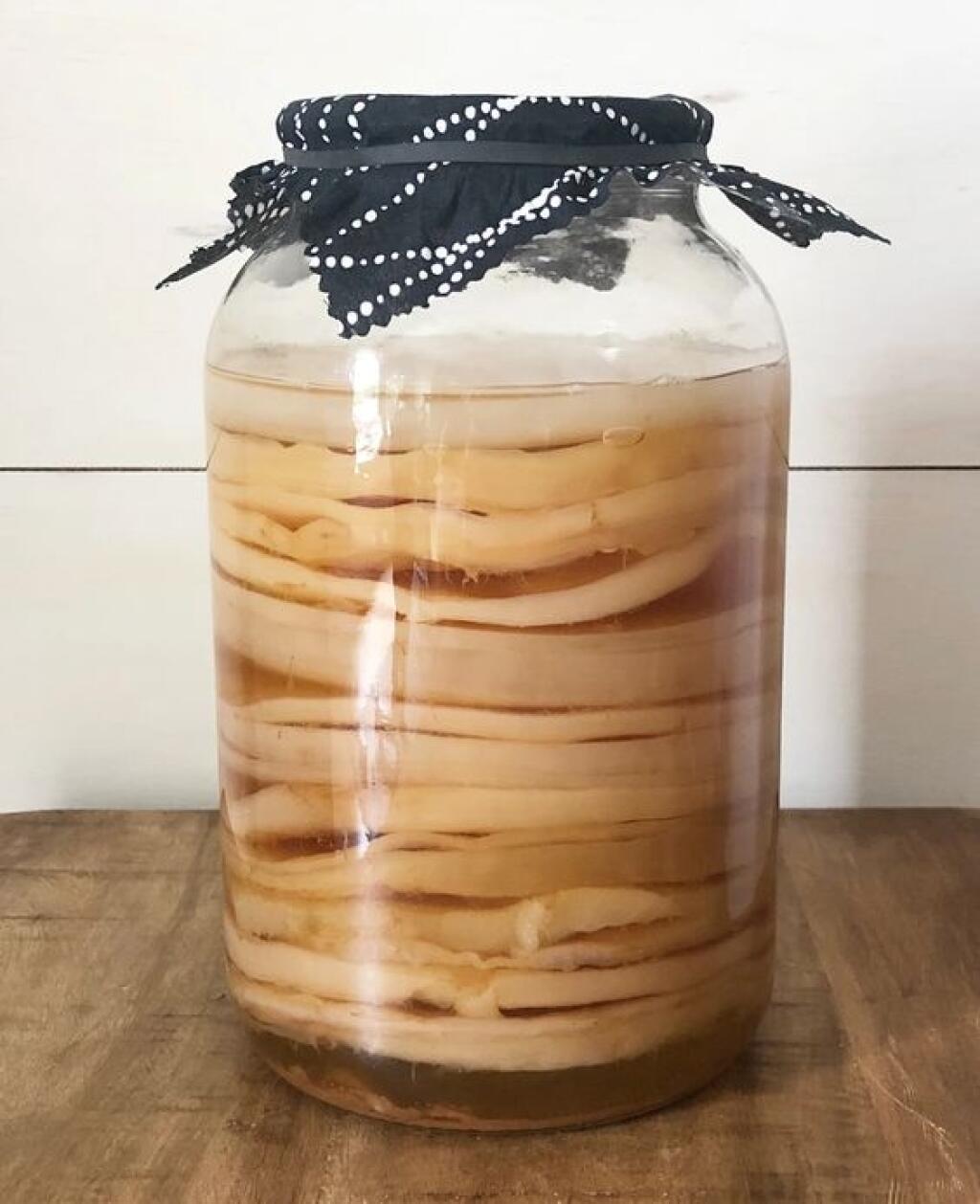 Kombucha (alebo kombuča) sa lúhuje v zelenom alebo čiernom čaji, do ktorého sa pridáva cukor. Ten premieňa na kyselinu octovú.