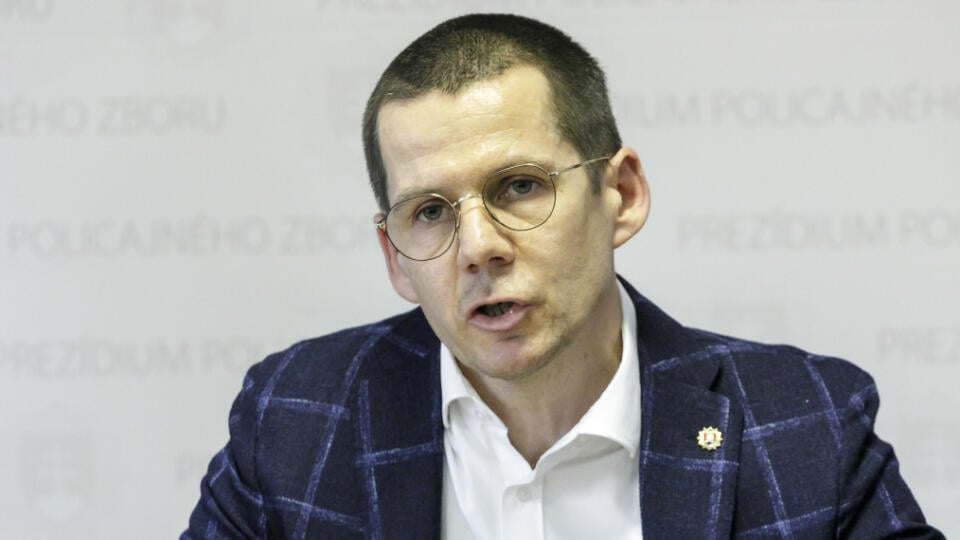 Prezident Policajného zboru SR Štefan Hamran.