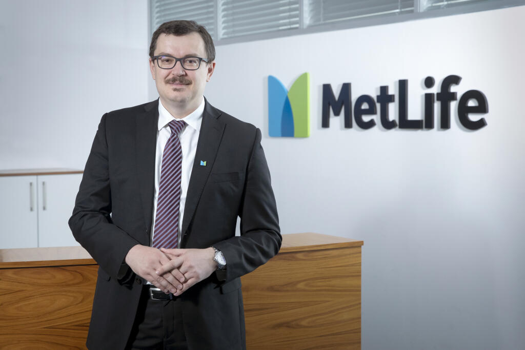 Pavol Dorčák, riaditeľ poisťovne MetLife pre Slovensko a Českú republiku.