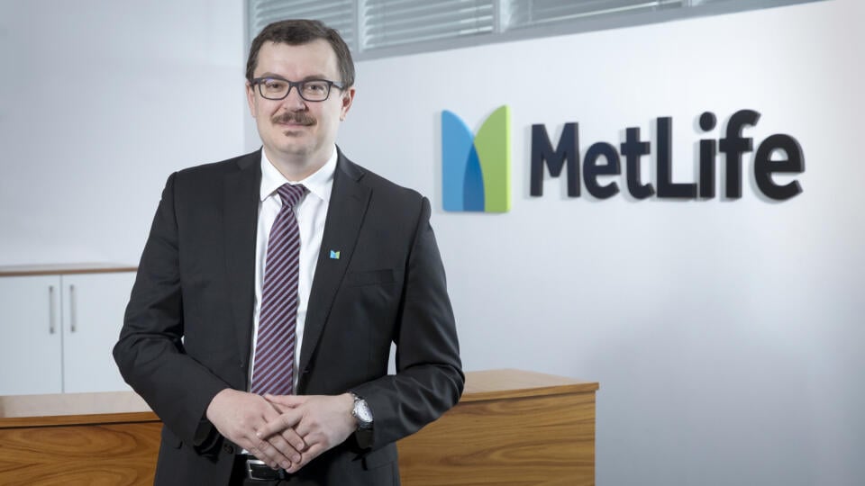 Pavol Dorčák, riaditeľ poisťovne MetLife pre Slovensko a Českú republiku.