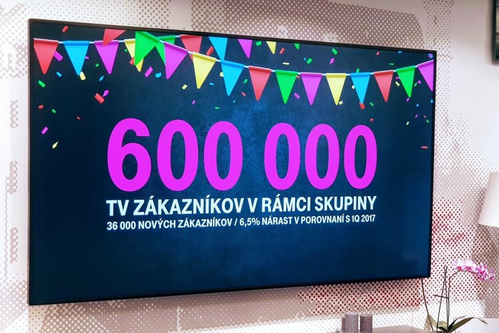 Telekom sa pochválil počtom TV zákazníkov