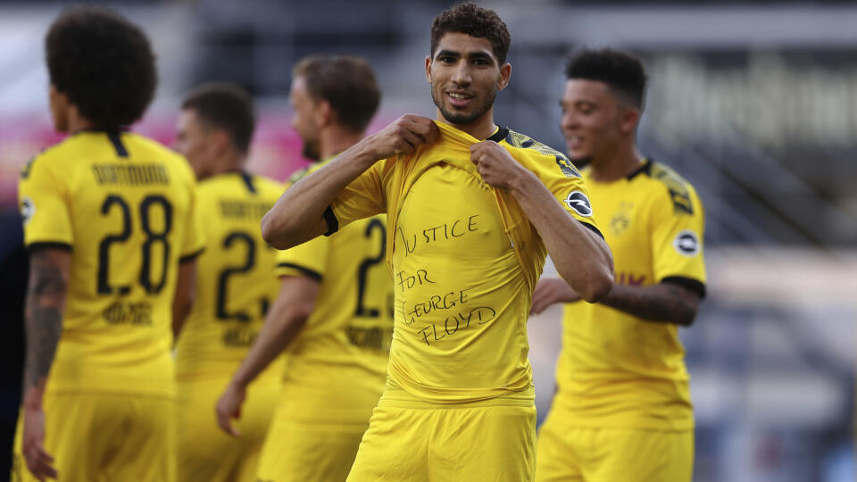 Achraf Hakimi ukázal svoje kvality v drese Dortmundu, no v najbližších rokoch bude obliekať dres Interu Miláno.