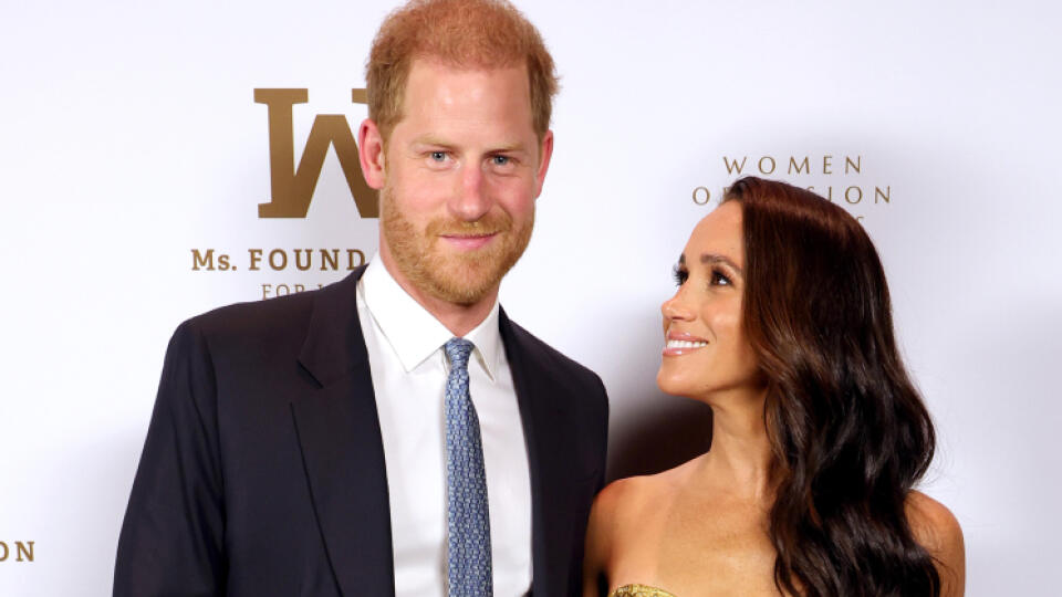 Meghan a Harrry zapózovali pre fotografov na podujatí Ms. Foundation Women of Vision Awards.