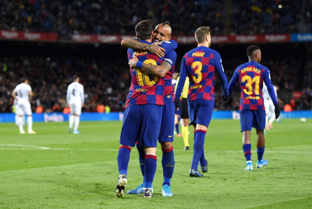Futbalisti FC Barcelona sa prebojovali do osemfinále Kráľovského španielskeho pohára.