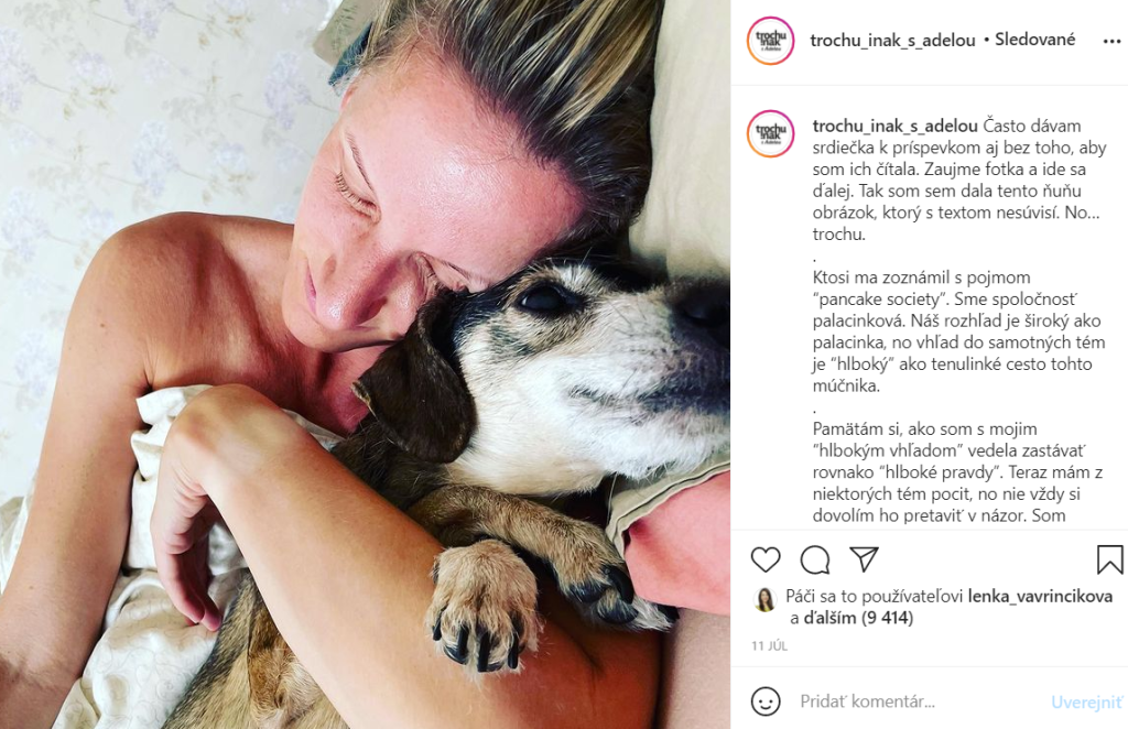 Adela Vinczeová sa ukazuje svetu bez mejkapu. Úplne prirodzená.