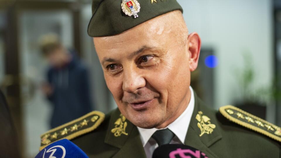 Na snímke riaditeľ  Vojenského spravodajstva ministerstva obrany (MO) SR gen. Ján Balciar.