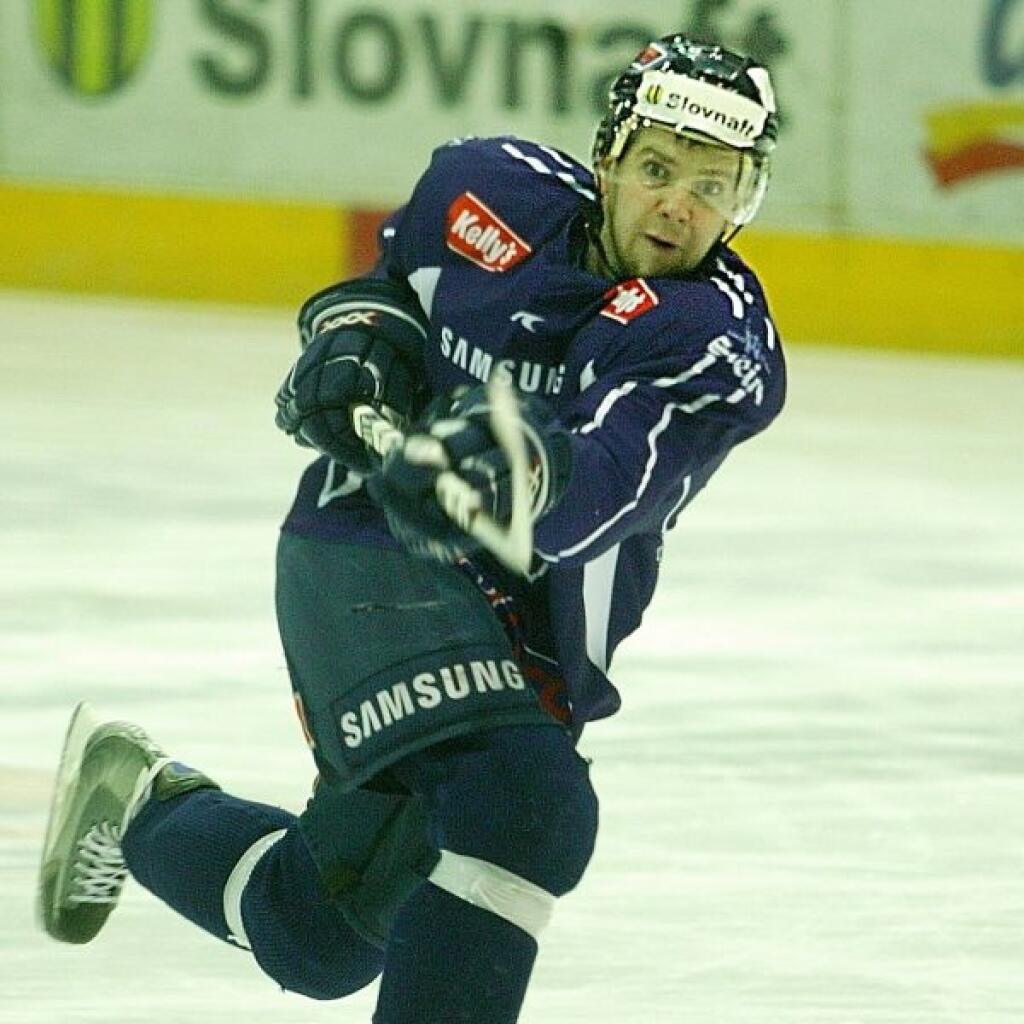 Martin Hujsa ešte v drese Slovana Bratislava.