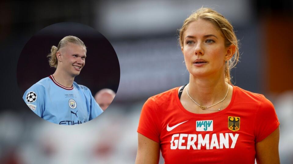 Haaland a Alica Schmidt