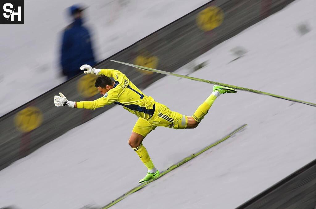 Vtipný moment nastal aj v zápase Česka so Škótskom. Patrik Schick strelil Škótom ďalekonosný gól, na ktorý brankár súpera nemal nárok. David Marshall sa stal terčom mnohých vtipných koláží.