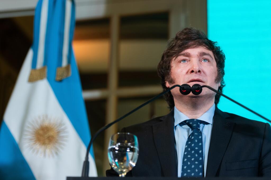 Buenos,Aires,,Argentina;,8,24,2023:,Javier,Milei