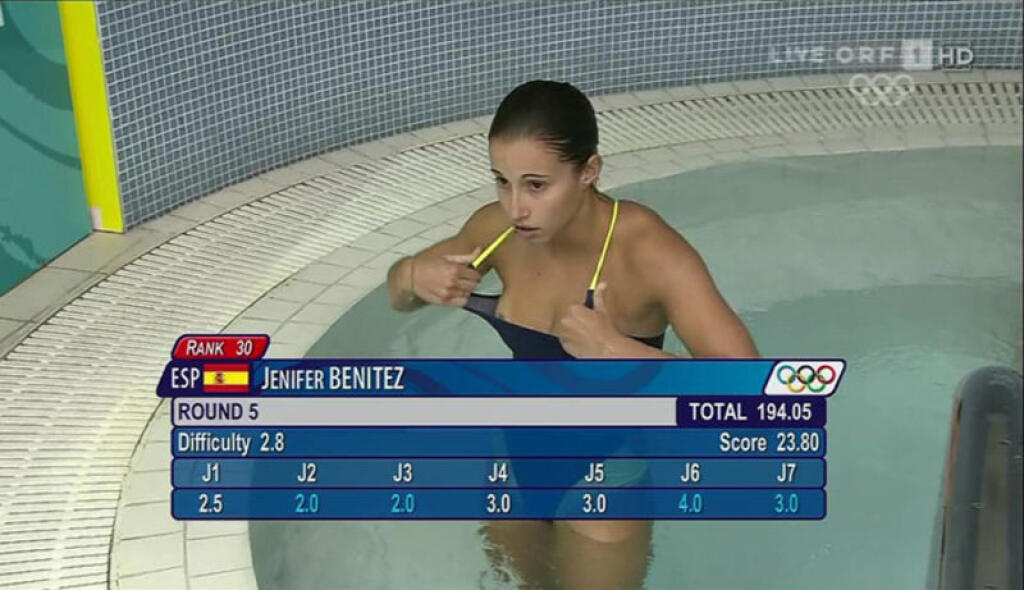 Jenifer Benitezová si nedala pozor.
