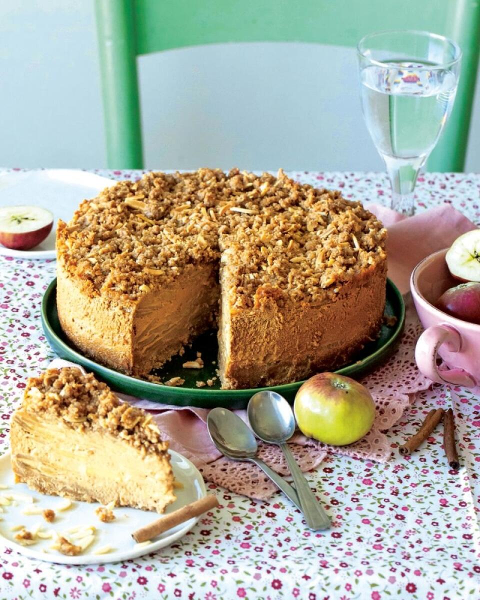 Jablkový cheesecake