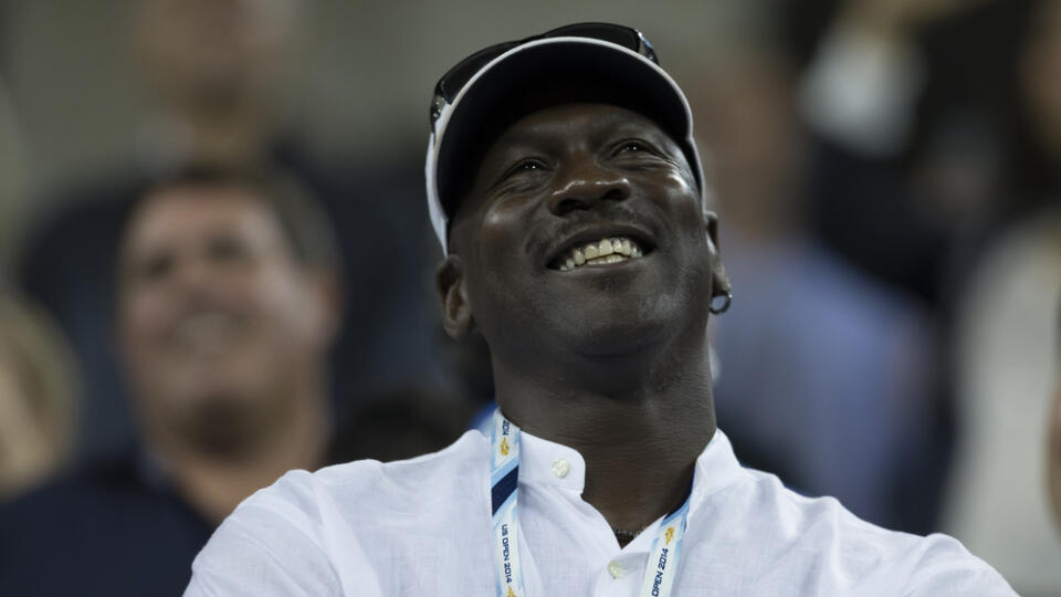 Michael Jordan počas návštevy New Yorku.