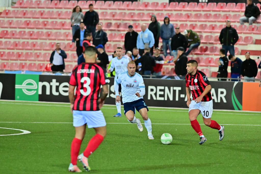 ŠK Slovan Bratislava vyhral v zápase Európskej konferenčnej ligy na pôde Lincolnu Red Imps 4:1.