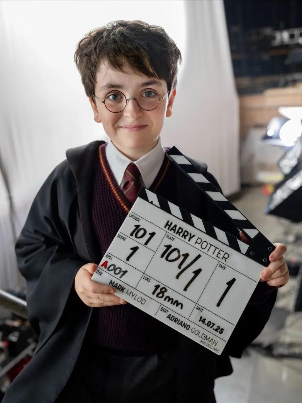 Dominic McLaughlin ako nový Harry Potter.