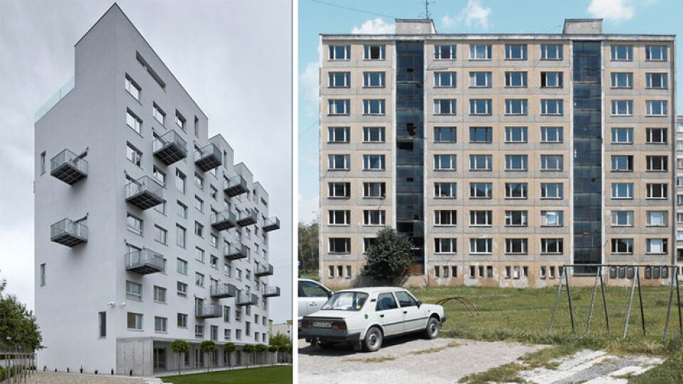 Takto zrekonštruovali zničenú bytovku po neplatičoch.