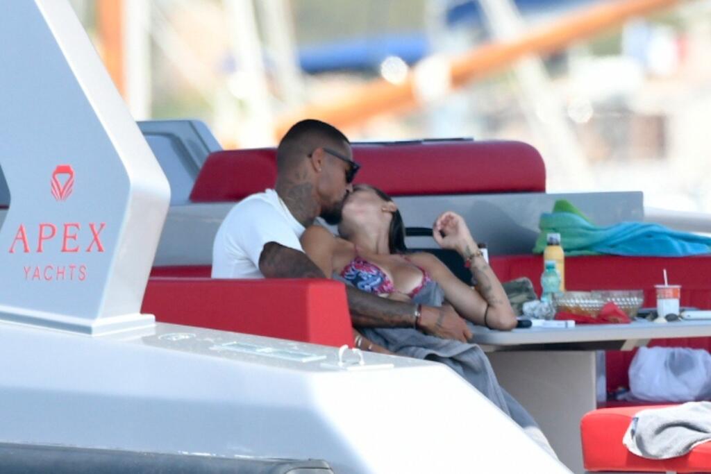 Kevin-Prince Boateng bol 10 rokov ženatý s modelkou Melissou Sattou.