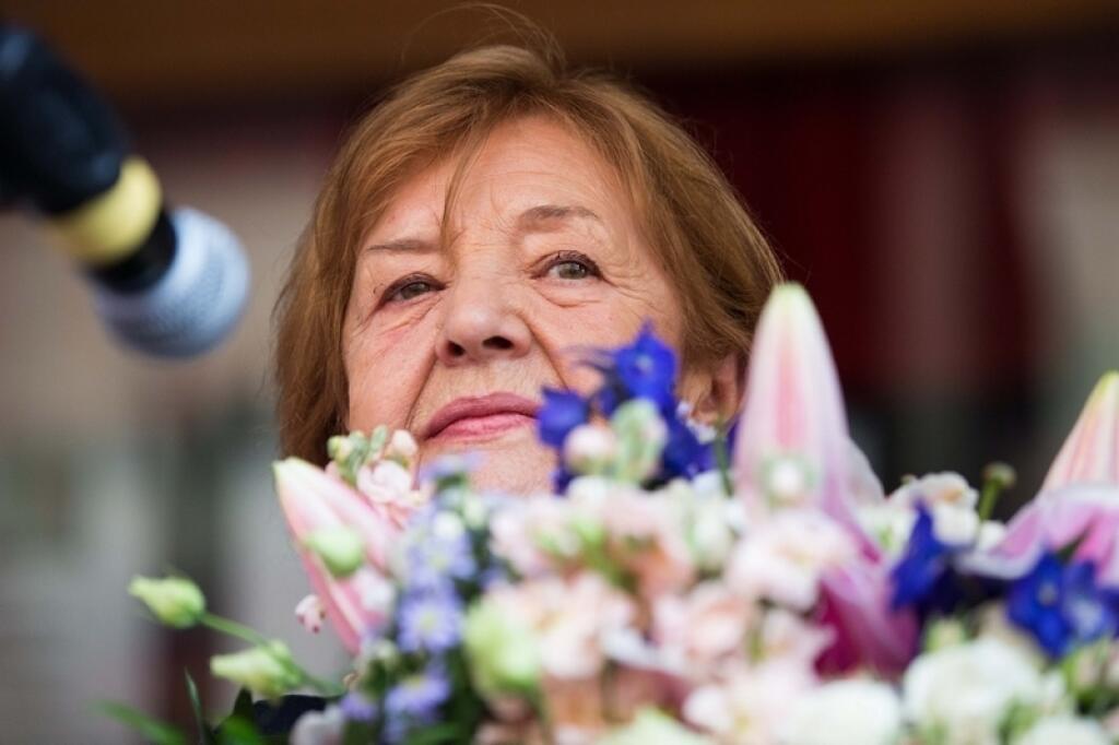 Eva Krížiková má dlaždicu na Filmovom chodníku slávy.