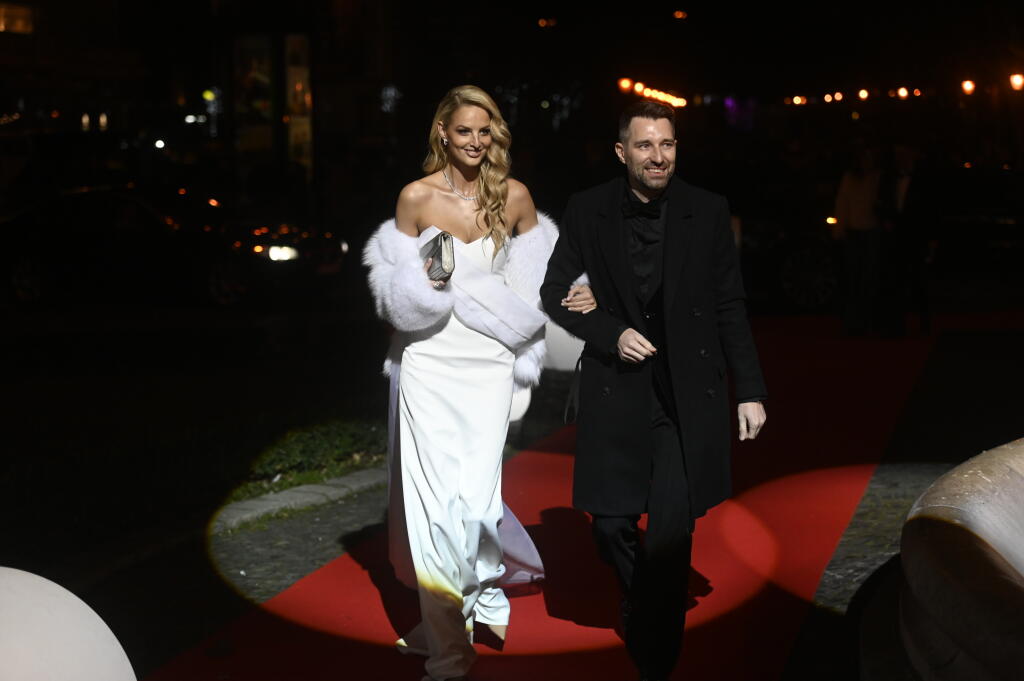 Topmodelka Michaela Kocianová s kamarátom Brunom Ciberejom.