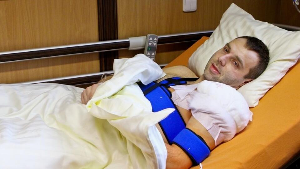 PO operácii: Tomáš Starosta sa s nami porozprával hneď po zákroku.