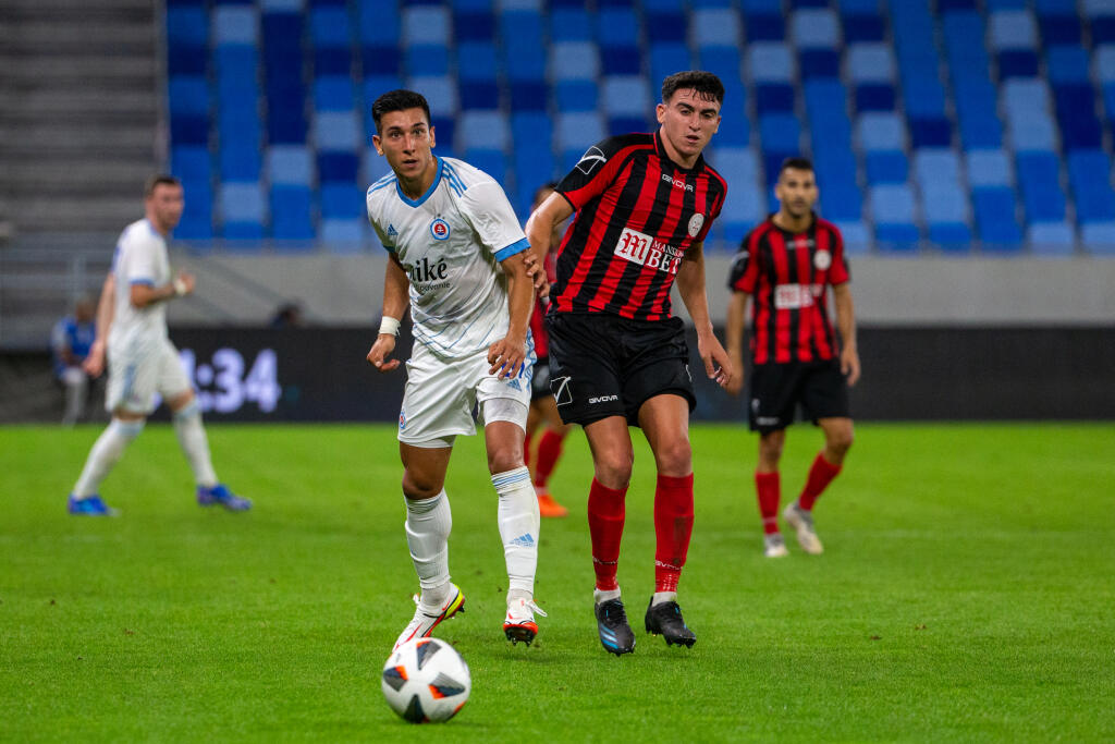 ŠK Slovan Bratislava a Lincoln Red Imps FC sa stretol v zápase tretieho kola kvalifikácie Európskej ligy na Tehelnom poli v Bratislave.