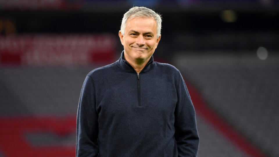 Tréner Tottenhamu Hotspur José Mourinho.