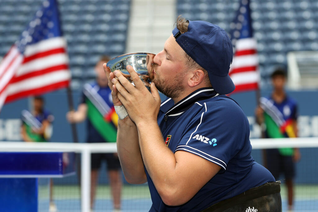 Dylan Alcott vyhral US Open a ako prvý muž získal takzvaný Golden Slam.