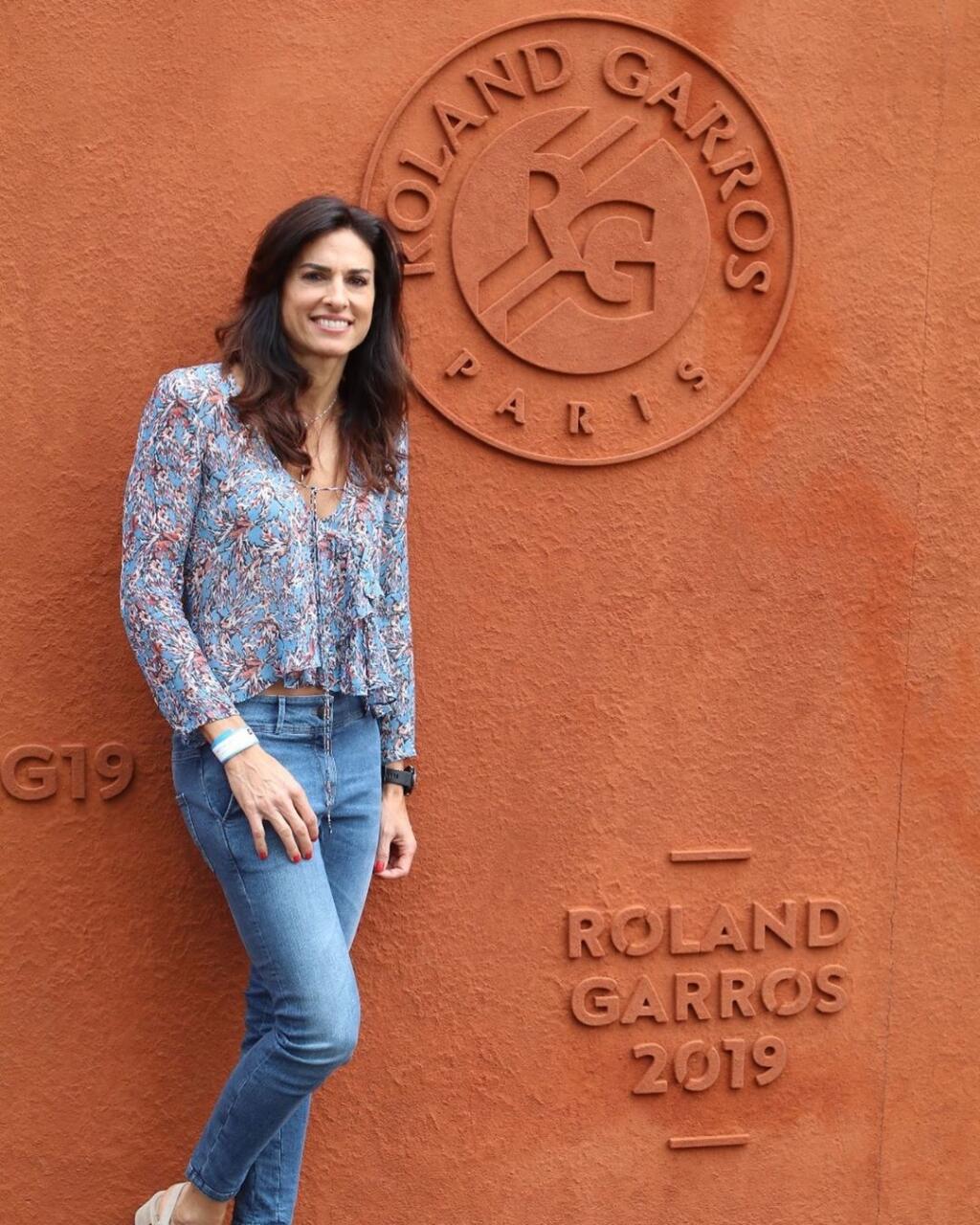 Gabriela Sabatini na tenis nezanevrela a často navštevuje najväčšie turnaje.