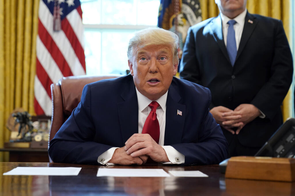 Spojené štáty americké počas vládnutia prezidenta Donalda Trumpa zaznamenali minulý rok najvyšší deficit od čias druhej svetovej vojny.
