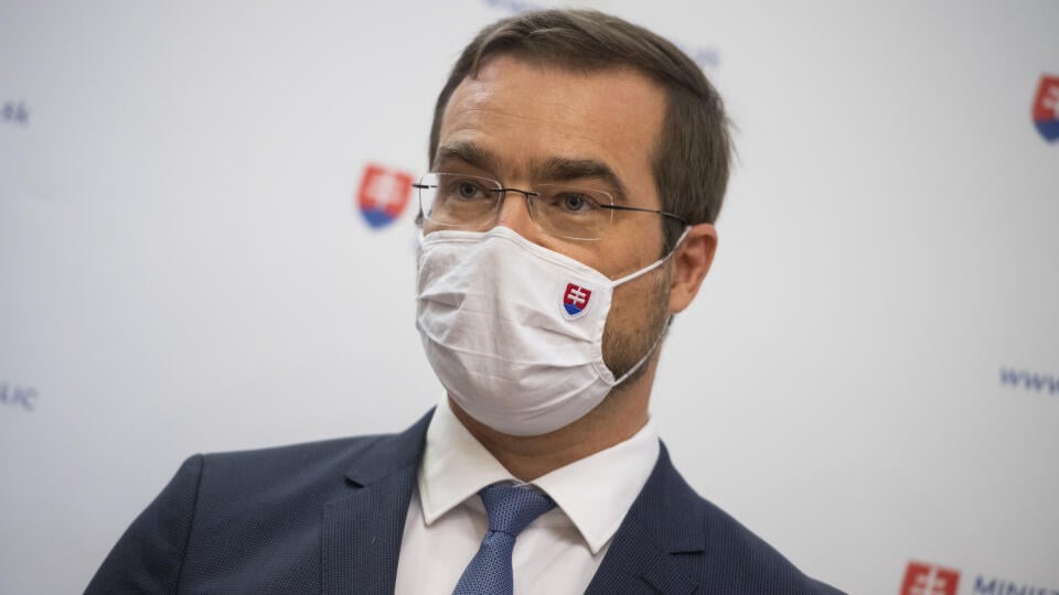 Na snímke minister zdravotníctva SR Marek Krajčí (OĽaNO) počas tlačovej konferencie po skončení konferencie Onkológia na Slovensku: realita vs. očakávania. V Bratislave 26. júna 2020. FOTO TASR - Jaroslav Novák