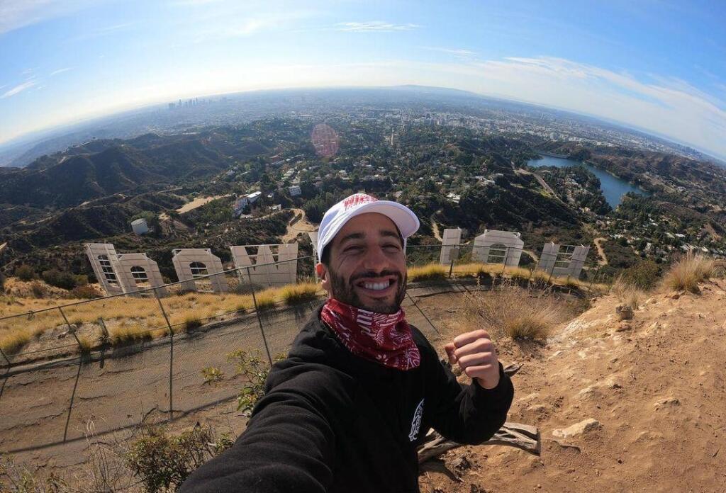 Ricciardo trávi vo svojej vile niekoľko mesiacov z roku.