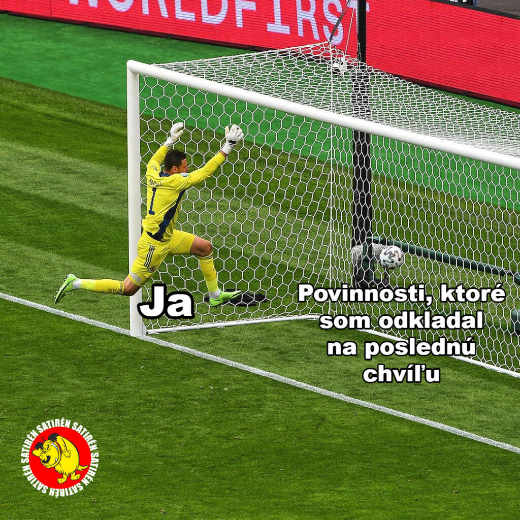 Vtipný moment nastal aj v zápase Česka so Škótskom. Patrik Schick strelil Škótom ďalekonosný gól, na ktorý brankár súpera nemal nárok. David Marshall sa stal terčom mnohých vtipných koláží.