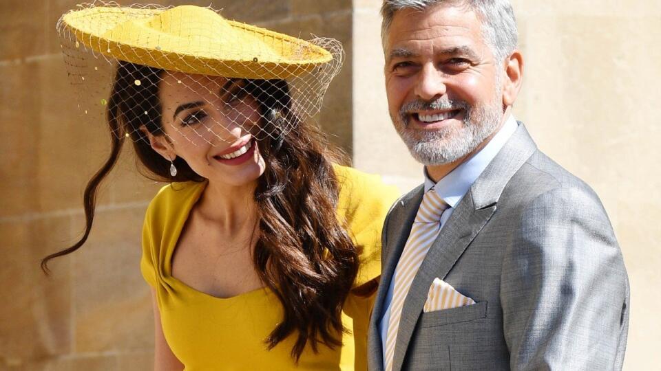 George and Amal Clooney at The Duke and Duchess of Sussex Royal Wedding, Image: 372362448, License: Rights-managed, Restrictions: , Model Release: no, Credit line: Profimedia, TEMP Camerapress