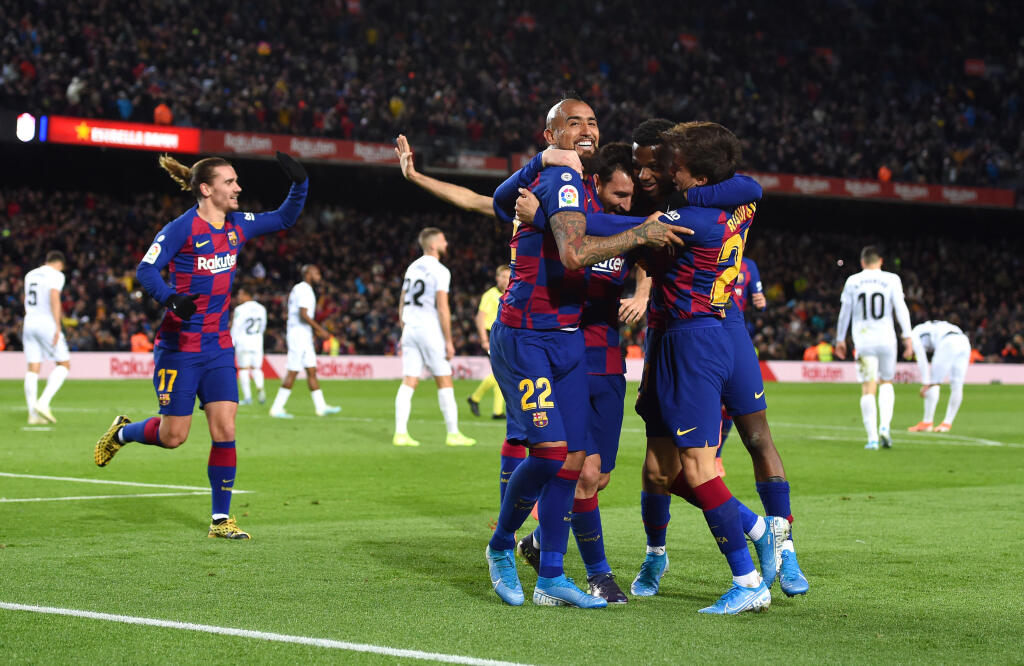 Futbalisti FC Barcelona sa prebojovali do osemfinále Kráľovského španielskeho pohára.