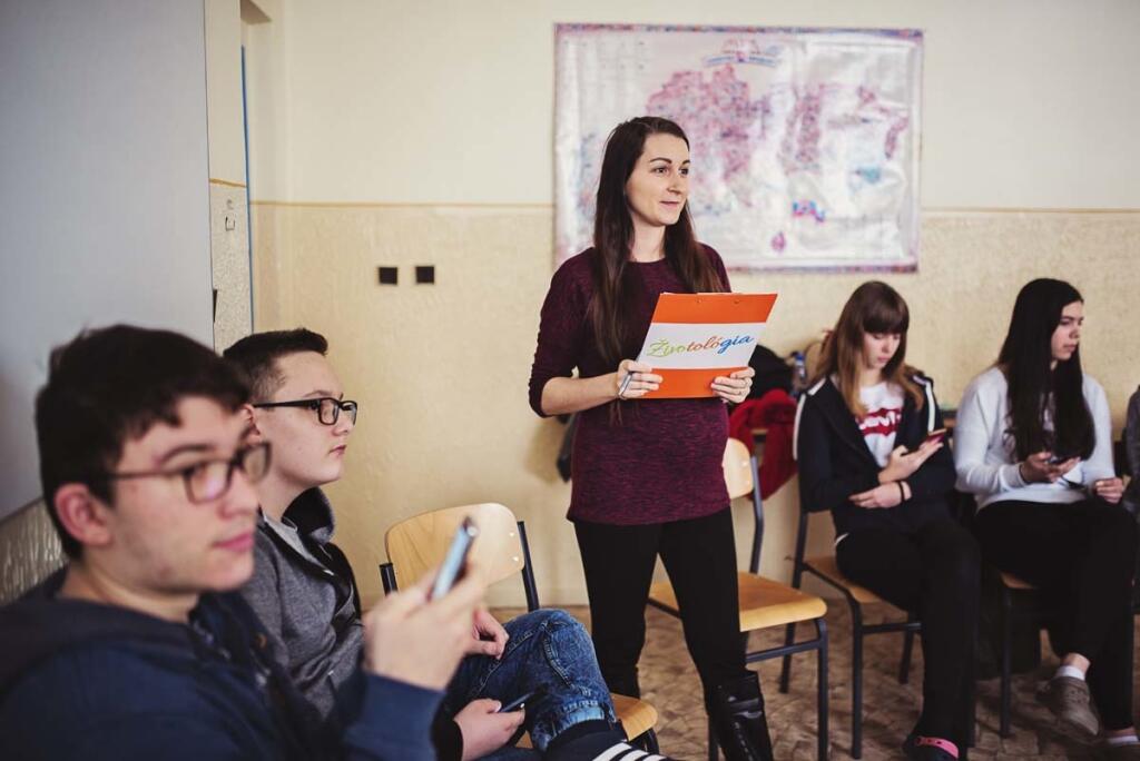 Petra Ragas, mentorka životalógie