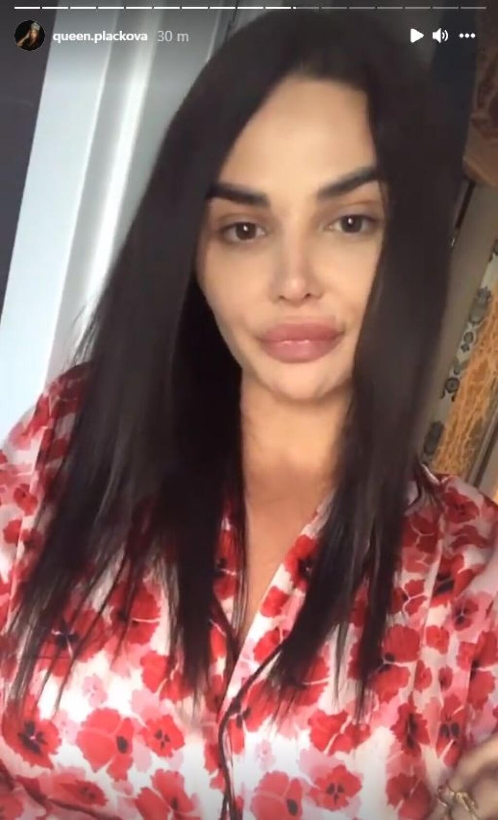 Zuzana Plačková sa deň po prepustení na slobodu ukázala v pyžame a bez mejkapu.