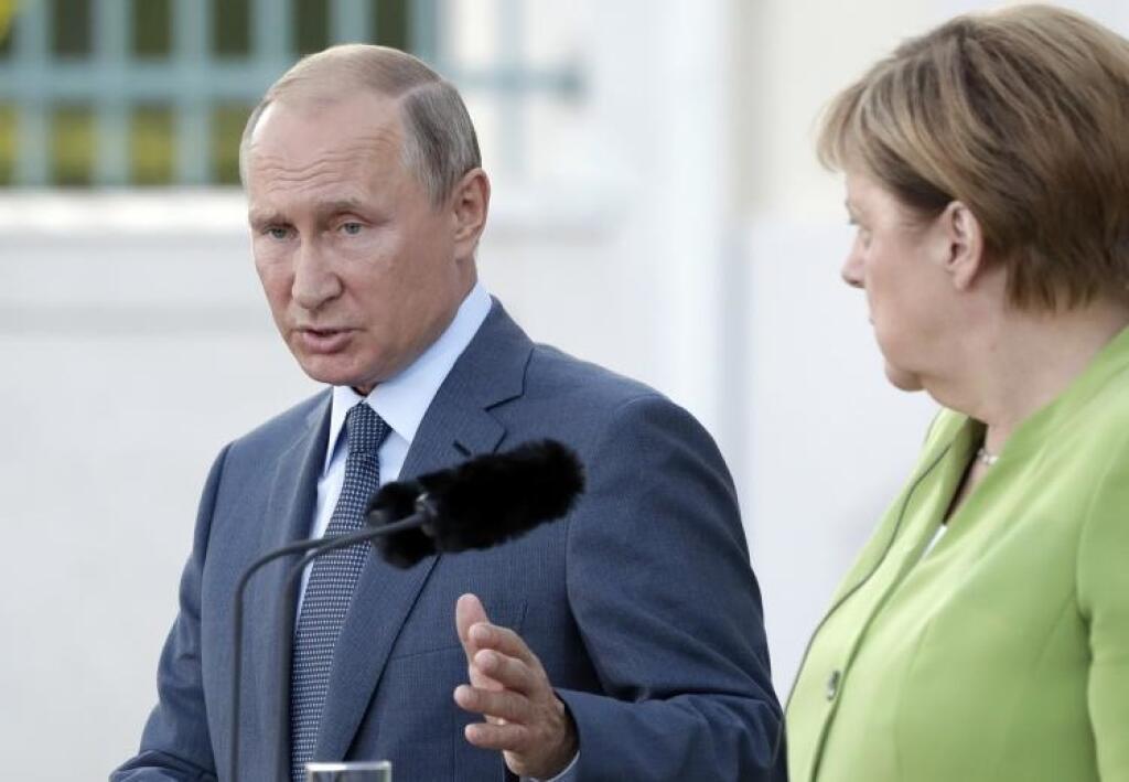 Utečenci, Ukrajina, Nord Stream 2. Merkelová a Putin hovorili o citlivých témach