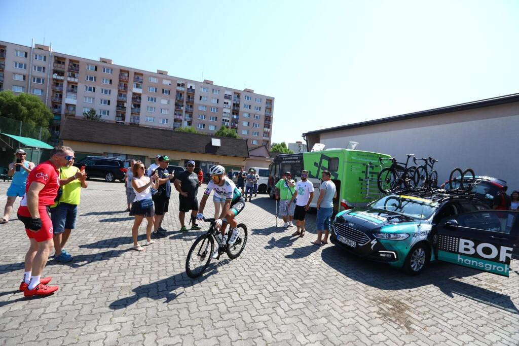 Takto to vyzeralo na majstrovstvách Česka a Slovenska v cyklistike. Na snímke Peter Sagan.