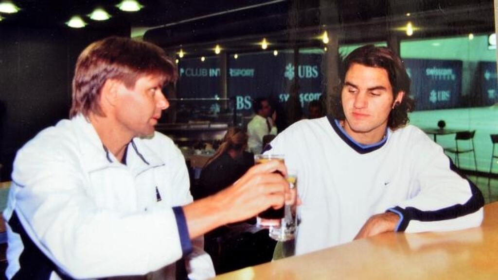 Roger Federer s Petrom Carterom.