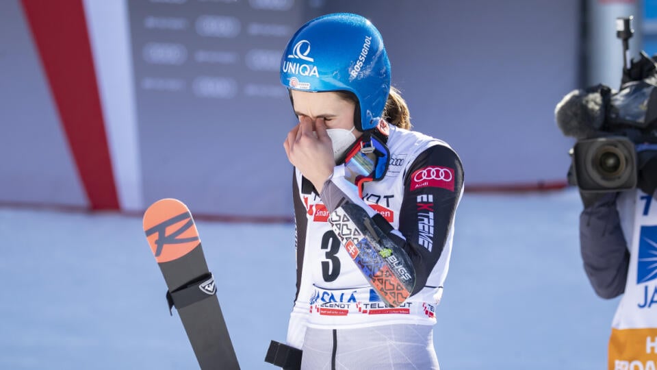 Audi FIS Ski World Cup JASNÁ. Obrovský slalom žien, 2.kolo. Na snímke je víťazka Petra Vlhová.