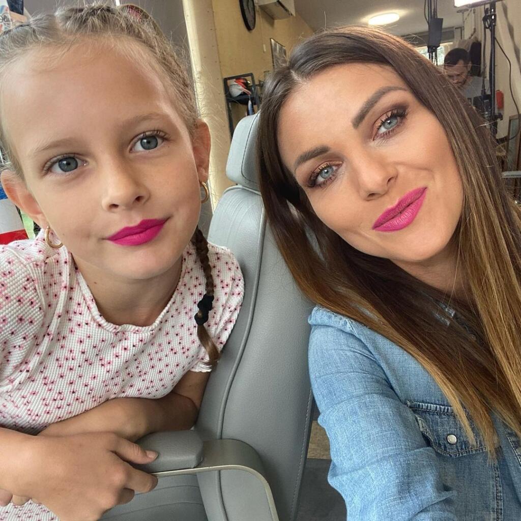 MArtina Schindlerová s dcérkou