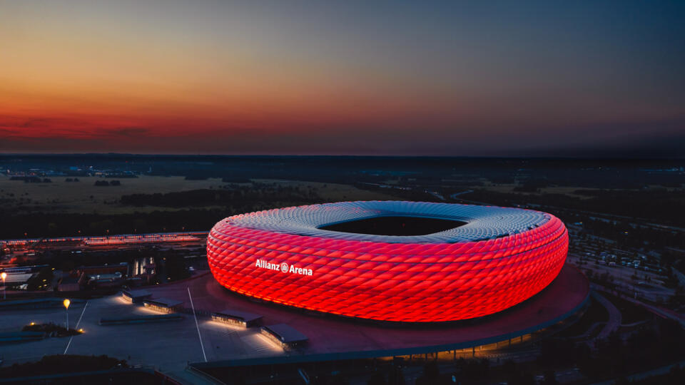 Munich,,Germany,-,September,2020:,Allianz,Arena,,Bayern,Fc,Home
