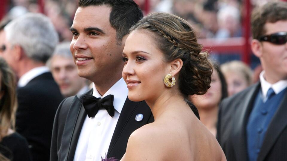 Cash,Warren,,Jessica,Alba,,In,Cartier,Earrings,,At,Red,Carpet-80th