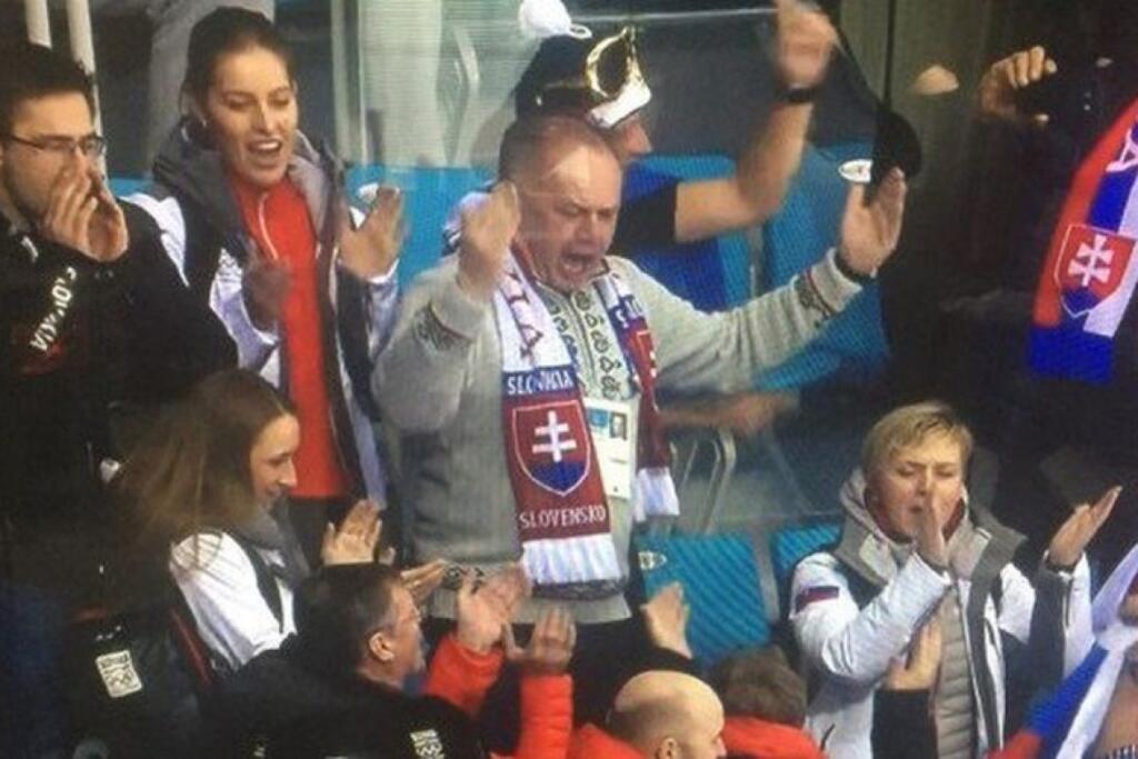 Bývalý prezident Andrej Kiska rád navštevoval zápasy hokejovej reprezentácie na majstrovstvách sveta či olympiáde a na tribúne sa po góloch doslova odtrhol z reťaze.