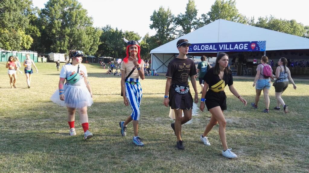 Festivalová móda zo Szigetu 2019: Nechýbali bláznivé kostýmy.